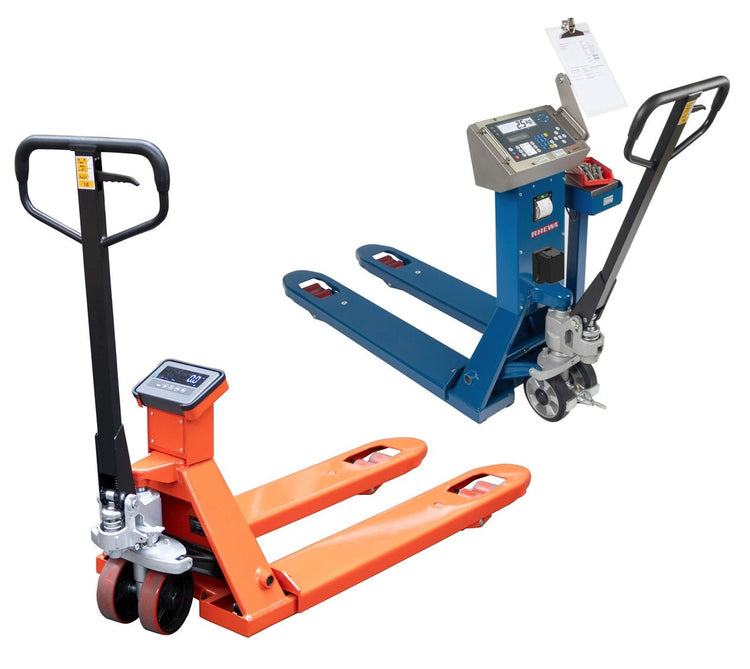 NEU! Wiegehubwagen ECO und 856-2 / 956-2: Zwei leistungsstarke Hubwagen mit Waage für Lager und Logistik