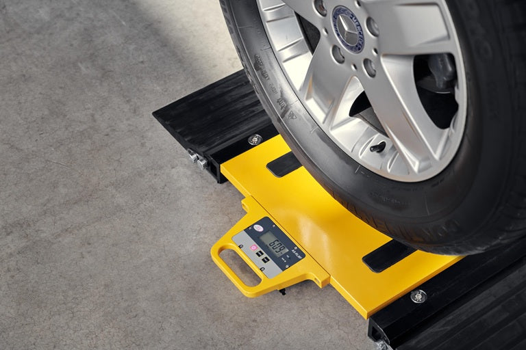 Neu bei uns! Mobile Radlastwaagen Serie RLM, RLMF & inno!weight®