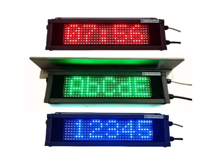 Fernanzeige WWD-3 – LED-Großanzeige für Fahrzeugwaagen, Biogasanlagen und Industrieanwendungen