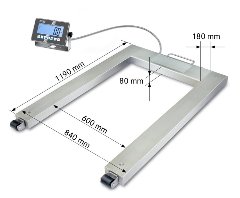 Palettenwaage UXC (auch geeicht)